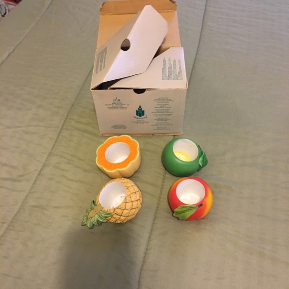 PartyLite Other - Partylite Fruit Splash Votive Candle Holders